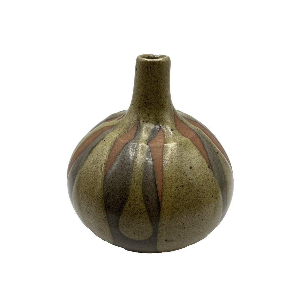 Pottery Craft Robert Maxwell Bud Vase 5.5in Vintage Mid Century Modern Ceramic